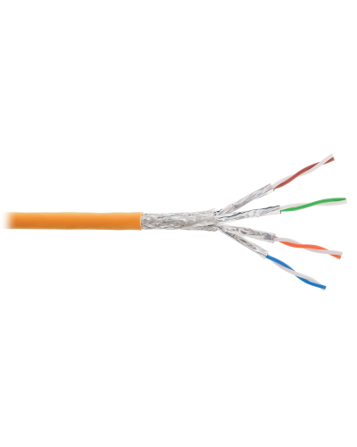 S/FTP, 4pair, Cat.6a, Solid, In, LSZH (NKL 9355C-OR). Кабель «витая пара» (LAN) для структурированных систем связи. NIKOLAN в Вологде