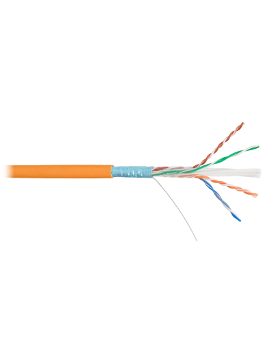 F/UTP 4pair, Cat6, Solid, In, PVC (NKL 9240C-OR). Кабель «витая пара» (LAN) для структурированных систем связи. NIKOLAN в Вологде