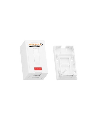 NMC-MB1P-ST-WT. Корпус настенной розетки. NIKOMAX в Вологде