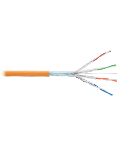 F/FTP 4pair, Cat6a, Solid, In, нг(А)-HF (NMC 4355C-OR). Кабель «витая пара» (LAN) для структурированных систем связи. NIKOMAX в Вологде