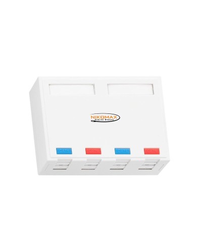 NMC-MB4P-ST-WT. Корпус настенной розетки. NIKOMAX в Вологде