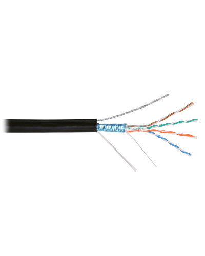 F/UTP 4pair, Cat5e, Solid, Out, SW, PVC (NMC 4905B-BK). Кабель «витая пара» (LAN) для структурированных систем связи. NIKOMAX в Вологде