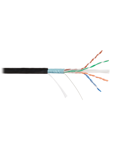 F/UTP 4pair, Cat6a, Solid, In/Out, нг(А)-HF (NMC 4255C-BK). Кабель «витая пара» (LAN) для структурированных систем связи. NIKOMAX в Вологде