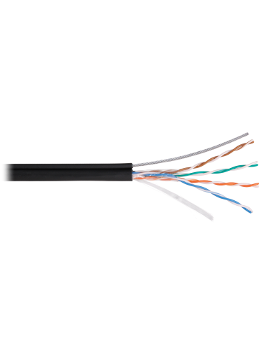 U/UTP 4pair, Cat5e, Solid, Out, SW, PVC (NMC 4805B-BK). Кабель «витая пара» (LAN) для структурированных систем связи. NIKOMAX в Вологде