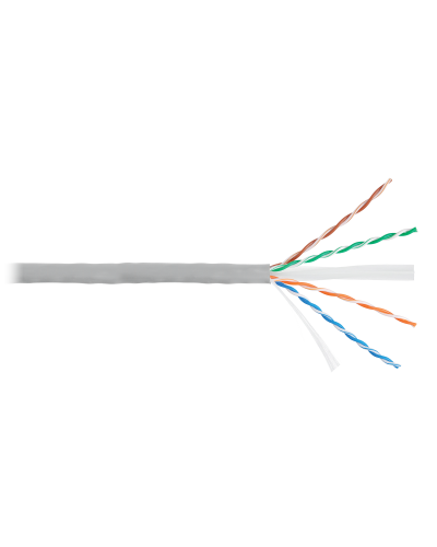 U/UTP 4pair, Cat6, Solid, In, PVC (NMC 4140A-GY). Кабель «витая пара» (LAN) для структурированных систем связи. NIKOMAX в Вологде