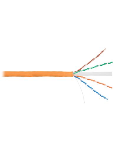 U/UTP 4pair, Cat6a, Solid, In, нг(А)-HF (NMC 9155C-OR). Кабель «витая пара» (LAN) для структурированных систем связи. NIKOMAX в Вологде