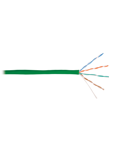 U/UTP 4pair, Cat5e, Solid, In, нг(А)-HF (NMC 9100C-GN). Кабель «витая пара» (LAN) для структурированных систем связи. NIKOMAX в Вологде