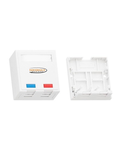 NMC-MB2P-ST-WT. Корпус настенной розетки. NIKOMAX в Вологде
