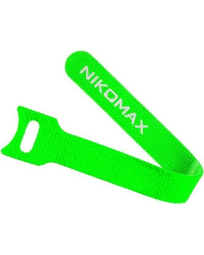 NMC-CTV150-12-SB-GN-10 (10шт). Стяжка-липучка с мягкой пряжкой. NIKOMAX в Вологде