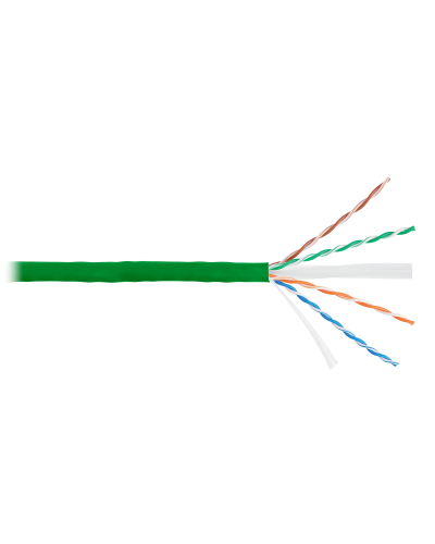 U/UTP 4pair, Cat6, Solid, In, нг(А)-HF (NMC 4140C-GN). Кабель «витая пара» (LAN) для структурированных систем связи. NIKOMAX в Вологде