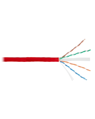 U/UTP 4pair, Cat6, Solid, In, нг(А)-HF (NMC 4140C-RD). Кабель «витая пара» (LAN) для структурированных систем связи. NIKOMAX в Вологде