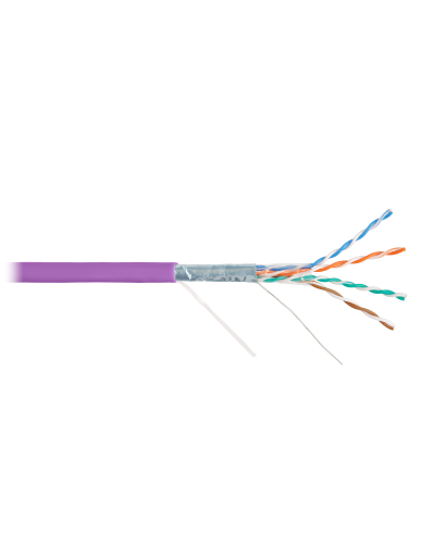 F/UTP 4pair, Cat5e, Solid, In, нг(А)-HF (NMC 4200C-VL). Кабель «витая пара» (LAN) для структурированных систем связи. NIKOMAX в Вологде