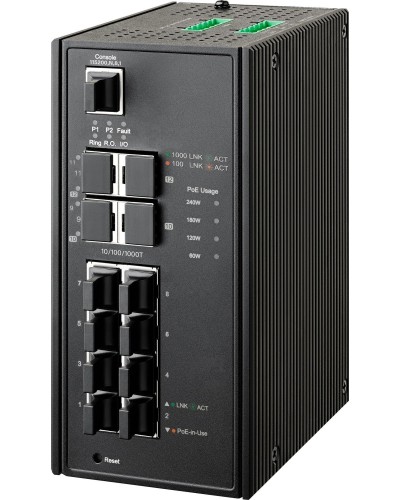 NIS-3500-3412PGE (64PY0804). Коммутатор управляемый с PoE. NSGate в Вологде