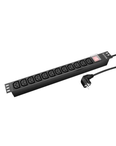 NTSS-PDU-DA2039 гор.размещ. 12xC13 базовые 16A Schuko 2м. Блок розеток 19. NTSS в Вологде