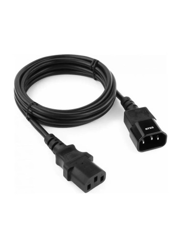 NTSS-PC13145 C13-С14 проводник.:3х1мм2 3м 220/250В 10А черный. Кабель питания. NTSS в Вологде