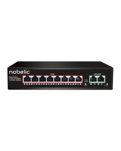 NBLS-1008P. Коммутатор неуправляемый 8-портовый. Nobelic в Вологде