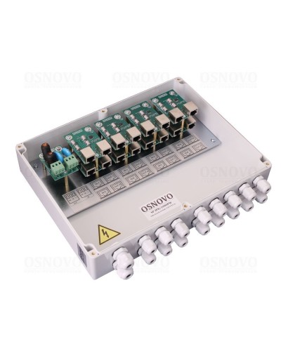SP-IP8/1000PW. Устройство грозозащиты цепей Ethernet. OSNOVO в Вологде