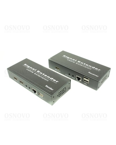 TLN-HiKM2+RLN-HiKM2. Удлинитель HDMI, ИК-сигнала, 2*USB. OSNOVO в Вологде