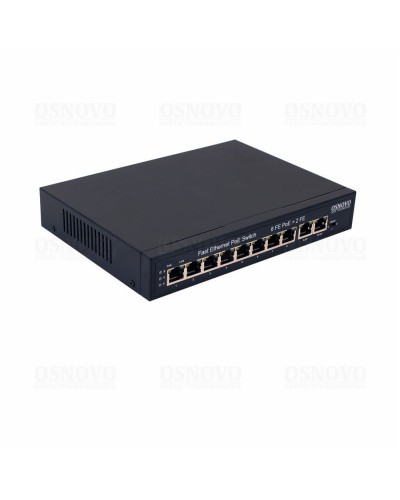 SW-21000(120W). Коммутатор 10-портовый  Fast Ethernet с PoE. OSNOVO в Вологде