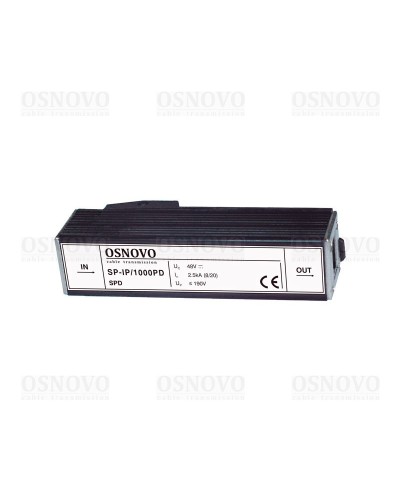 SP-IP/1000PD. Устройство грозозащиты цепей Ethernet. OSNOVO в Вологде