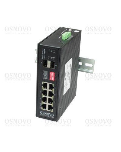 SW-80802/I(Port 90W, 300W). Коммутатор с PoE. OSNOVO в Вологде