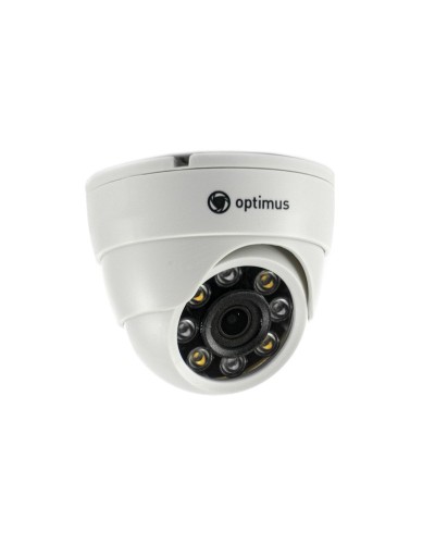 IP-E025.0(2.8)PL_DP03. Видеокамера IP купольная. Optimus в Вологде