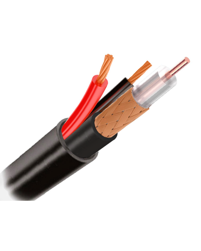КВК-П 2х0.75 (outdoor) CCA Light. Кабель комбинированный для систем видеонаблюдения. Optimus в Вологде