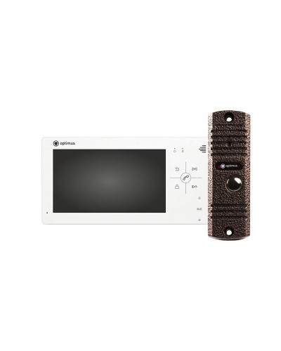 VM-7.0 (w)+ DS-700L (медь). Комплект видеодомофона. Optimus в Вологде