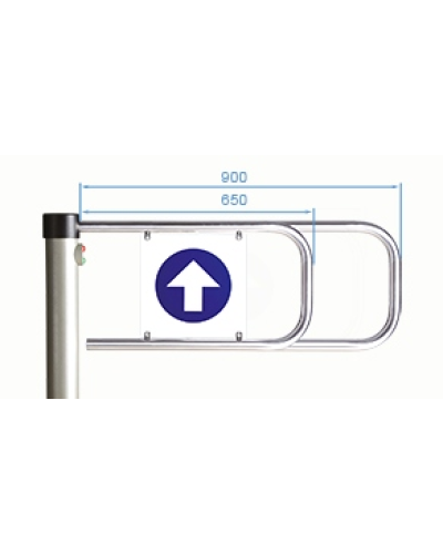PERCo-ASG-650. Створка для калитки. PERCo в Вологде