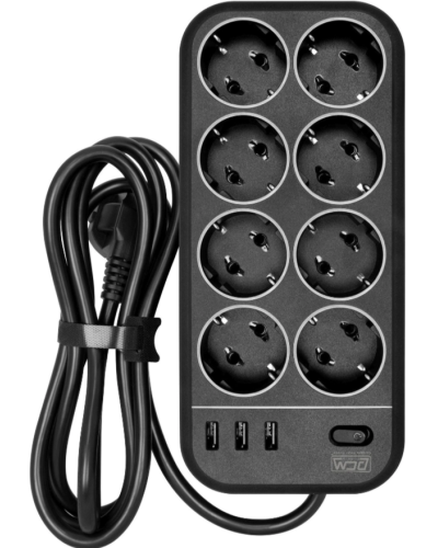 SP-08 USB03AB 3,0 M. Сетевой фильтр. POWERCOM в Вологде