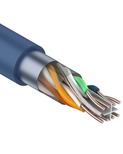 F/UTP, CAT 6, PVC, 4PR, 23AWG, омедненный INDOOR, SOLID, серый, 305м, PROconnect (01-0147-3). Кабель «витая пара» (LAN) для структурированных систем связи. PROCONNECT в Вологде