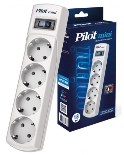 Pilot mini 5м. Сетевой фильтр. Pilot в Вологде