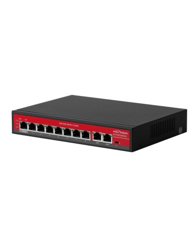 PND-08P-2G (120W). Коммутатор AI 10-портовый с функцией PoE. Polyvision в Вологде