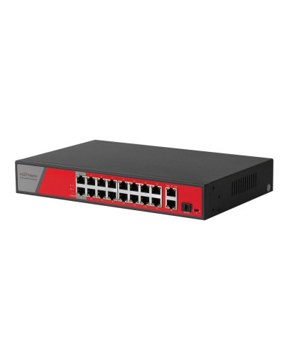 PND-16P-2G1F-BT2 (300W). Коммутатор гибридный 16+2+1 с PoE. Polyvision в Вологде