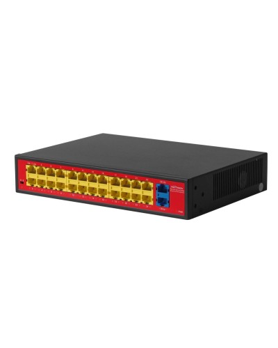 PND-24P-2G Lite (250W). Коммутатор неуправляемый 26-портовый с функцией PoE. Polyvision в Вологде