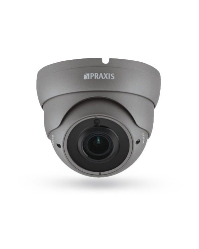 PE-7142IP 2.8-12 A/SD. Видеокамера IP купольная. Praxis в Вологде