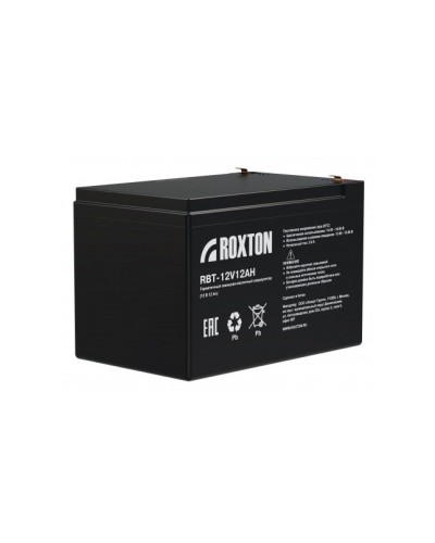 RBT-12V12AH. Аккумулятор герметичный свинцово-кислотный. ROXTON в Вологде