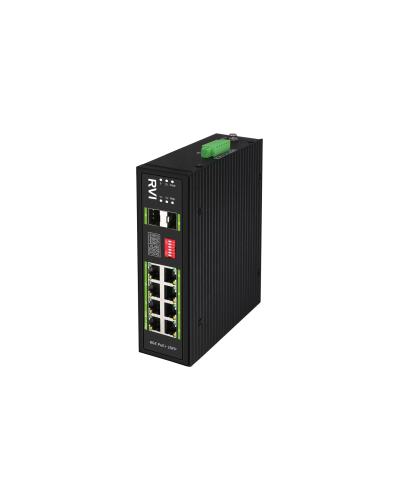 RVi-1NSIM8GP-2S. Коммутатор с питанием по PoE. RVi в Вологде