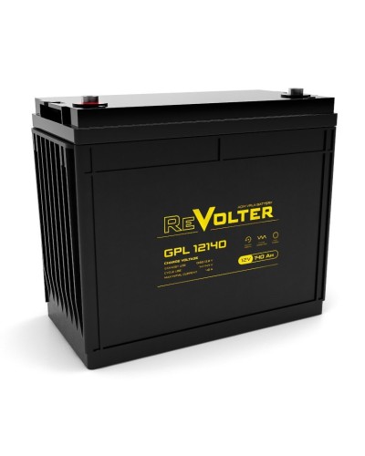 Revolter GPL 12140. Аккумулятор автомобильный герметичный свинцово-кислотный. Revolter в Вологде
