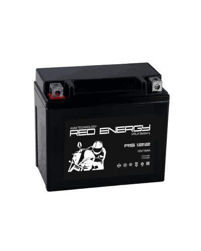 Red Energy RS 1212. Аккумулятор герметичный свинцово-кислотный стартерный. Red Energy в Вологде