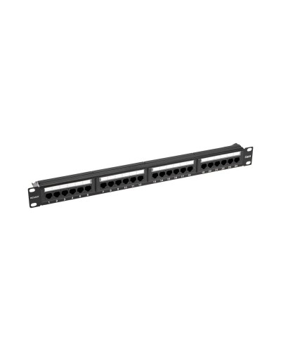 Панель коммутационная с кабельным органайзером 19", 1U, 24 порта, UTP, RJ-45, CAT 5e REXANT PRO (02-0031): Патч-панель 19" в Вологде