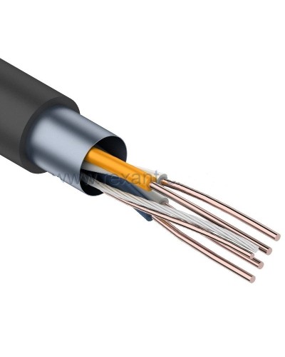 F/UTP, CAT 5e, PE, 2PR, 24AWG, OUTDOOR, SOLID, черный, 305м, REXANT (01-0124). Кабель «витая пара» (LAN) для структурированных систем связи. Rexant в Вологде