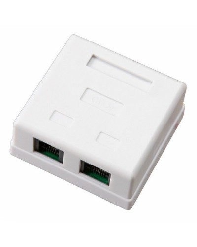 Розетка компьютерная внешняя 2-порта, UTP RJ-45 (8P8C), CAT 5e REXANT (03-0151): Розетка RJ-45 в Вологде