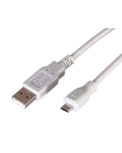Кабель USB-A – micro USB, 1А, 1,8м, ПВХ, белый REXANT (18-1164): Кабель для программирования в Вологде