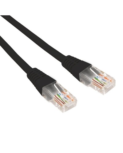 Патч-корд U/UTP CAT 6, RJ45-RJ45, 26AWG, LSZH, черный, 0.5м REXANT (02-0292-05). Патч-корд UTP. Rexant в Вологде