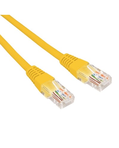 Патч-корд U/UTP CAT 6, RJ45-RJ45, 26AWG, LSZH, желтый, 1м REXANT (02-0295-1). Патч-корд UTP. Rexant в Вологде