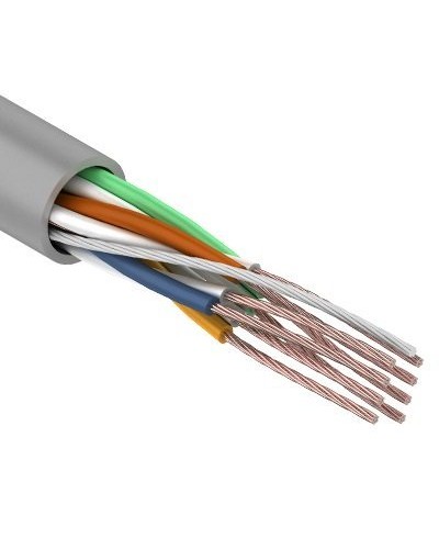 U/UTP 4PR 24AWG, CAT5e, STRANDED 305м REXANT (01-0044). Кабель «витая пара» (LAN) для структурированных систем связи. Rexant в Вологде