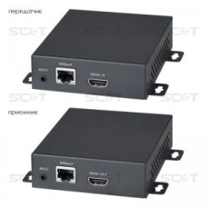 HE20E. Удлинитель HDMI, ИК-сигнала, RS232. SC&T