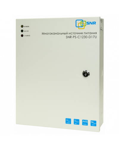 SNR-PS-C1230-D17U: Многоканальный источник питания 16x1.56А+ 1x5А, 12В DC, 30A в Вологде