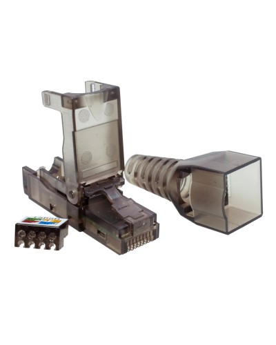 Коннектор 8P8C UTP 6A (RJ-45) безынструментальный (10-0239). Разъем RJ-45. SUPRLAN в Вологде